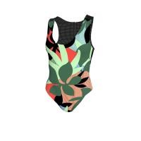 ราคา NIKE Jungle Floral Keyhole Back One Piece ชุดว่ายน้ำผู้หญิง NI083SP476DNTH