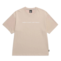 ราคา NATIONAL GEOGRAPHIC T-SHIRT N242UTS230-070 เสื้อยืด ผู้ชายและผู้หญิง BEIGE