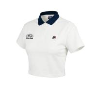 ราคา FILA White เสื้อโปโลผู้หญิง FI039AP390FETH