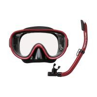 ราคา REEF TOURER หน้ากากดำน้ำชุด รุ่น RC9104 สีดำ/แดง