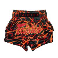 ราคา Fairtex Muay Thai Shorts - BS1926 Magma 'Red'