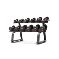 ราคา [PRE-ORDER 30 DAYS] ชุดดัมเบล 6 คู่ น้ำหนัก 2.5-15KG (รวม 105KG) พร้อมชั้นวาง Commercial Grade