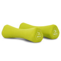 ราคา [PRE-ORDER 30 DAYS] ดัมเบล 3KG หุ้มยาง Neoprene x 2 ชิ้น (MD2021)