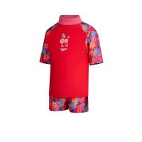 ราคา SPEEDO Digital Short Sleeve Rash Top Set ชุดว่ายน้ำเด็กผู้หญิง SP111SP399DTTH
