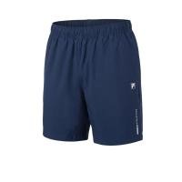 ราคา FILA Blue กางเกงออกกำลังกายขาสั้นผู้ชาย FI039AP391FGTH