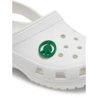 ราคา CROCS Jibbitz Grass Textured Peace Sign ตัวติดรองเท้า CR024AC071DKTH