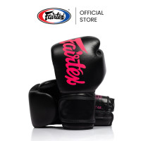 ราคา Fairtex นวมชกมวย BGV14 Black/Pink Neon Noir หนังไมโครไฟเบอร์ ทนทาน เบา นวมต่อยมวยสำหรับฝึกซ้อม | Boxing Gloves
