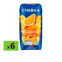 ราคา ชบา น้ำผลไม้ ส้มวาเลนเซีย 180 มล. แพ็ค 6 (8854761240265)