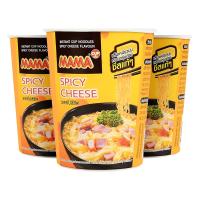 ราคา มาม่าคัพ บะหมี่กึ่งสำเร็จรูป รสสไปซี่ชีส 63 ก. แพ็ค 3 (8850987145384)