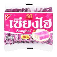 เซียงไฮ เวเฟอร์ครีมกลิ่นสตรอว์เบอร์รี่ 6 ก. แพ็ค 10