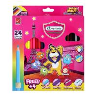 ราคา Masterart ดินสอสีไม้ แบบยาว 24 สี (8851907087586)