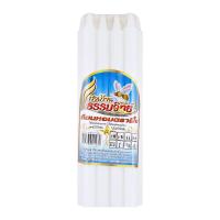 ราคา แสงเทียนธรรมวิทย์ เทียน หนัก 2 บาท แพ็ค 9 สีขาว (8851173001439)