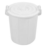 ราคา ถังน้ำพลาสติกพร้อมฝา รุ่น 20 ขนาด 66 ล. สีขาว (8851370700142)