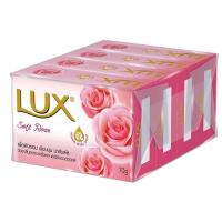 ราคา ลักส์ สบู่ก้อน สูตรซอฟท์ โรส 70 ก. แพ็ค 4 (8851932183567)