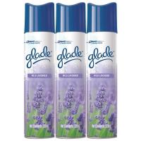 ราคา สเปรย์หอมปรับอากาศ เกลด Glade ไวลด์ลาเวนเดอร์ 320 มล. แพ็ค 3 (8850175013242)
