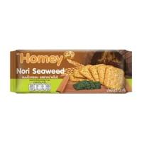 ราคา โฮมมี่ ขนมปังกรอบ รสโนริสาหร่าย 120 ก. (8850987358654)