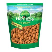 ราคา เฮอริเทจ อัลมอนด์ดิบเม็ดเต็ม 250 ก. (8850096140164)