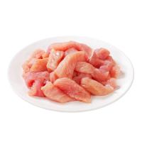 อกไก่หั่นชิ้น