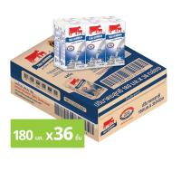 ไทย-เดนมาร์ค นมยูเอชที รสจืด 180 มล. แพ็ค 36 (38852537011164)