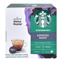 สตาร์บัคส์ เอสเพรสโซ ดาร์ก โรสต์ แคปซูลกาแฟคั่วบด 12 แค
