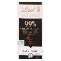 ราคา ลินด์ เอ็กเซอร์แลนซ์ ดาร์ก 99% โกโก้ ดาร์กช็อกโกแลต 50 ก. (3046920028721)