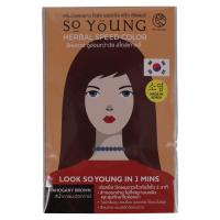 ราคา โซยัง เฮอร์เบิล สปีด คัลเลอร์ ครีมปิดผมขาว สีน้ำตาลมะ (8809520711890)