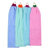 ราคา ผ้าเช็ดมือพร้อมห่วงแขวน ขนาด 15 x 30 นิ้ว คละสี (8850941020948)