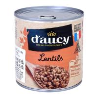 ราคา เดอ อูซี่ ถั่วเขียวเลนทิลในน้ำเกลือ 400 ก. (3017800078853)