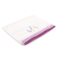 เบสิโค ผ้าขนหนู ลายดอกลาเวนเดอร์ สีขาว ขนาด 13x30 นิ้ว