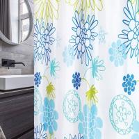 บ๊าธธิน่า ม่านห้องน้ำผ้าโพลีเอสเตอร์ รุ่น SCP-23 SPATEX DESIGN ลาย
