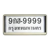 ราคา ลีโอแม็กซ์ กรอบป้ายทะเบียน แบบครอบล็อก รุ่น TS สีขาว (8851273006082)