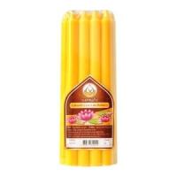 ราคา บงกชแก้ว เทียนสีเหลืองหนัก 2 บาท 9 เล่ม (8858777612214)