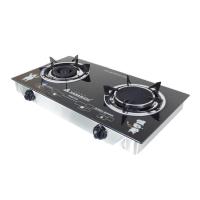 ฮานาบิชิ เตาแก๊ส หัวคู่ รุ่น HGS-910 สีดำ