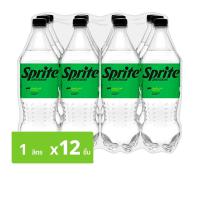 สไปร์ท น้ำอัดลม สูตรไม่มีน้ำตาล 1 ล. x 12 ชิ้น
