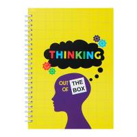 ราคา สมุดปกแข็งสันห่วง A5 70 แกรม 1 เล่ม 100 แผ่น (8857121670337)