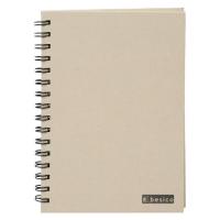 ราคา เบสิโค สมุดปกแข็งสันห่วง A5 มีเส้น 75 แกรม 1 เล่ม (8859070300624)