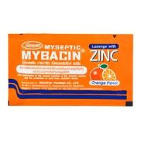 ราคา มายเซพติค มายบาซิน ซิ้งค์ เม็ดอมผสมซิงค์ รสส้ม 10 ก. 1 ซอง (8852294022013)