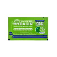ราคา มายเซพติค มายบาซิน ซิ้งค์ เม็ดอมผสมซิงค์บรรเทาอาการเ (8852294021016)