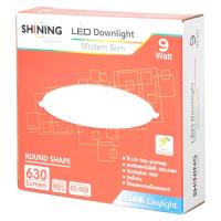 ราคา โตชิบา ชุดโคมไฟฝังฝ้า LED ดาวน์ไลท์ โมเดิร์นสลิม 9 วัตต์ (8851638806920)