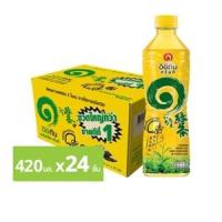 ราคา อิชิตัน กรีนที รสน้ำผึ้งผสมมะนาว 420 มล. แพ็ค 24 ขวด (8858891300080)