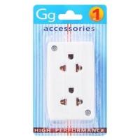 ราคา จีจี ปลั๊กลอย 2 ที่ (8859023821275)