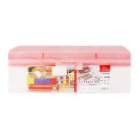 คีย์เวย์ กล่องใส่อุปกรณ์ต่างๆ รุ่น TL-0410 สีชมพู 320 x 135 x 110 มม.