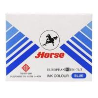 ตราม้า แท่นประทับตรา เบอร์ 2 สีน้ำเงิน