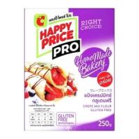 ราคา บิ๊กซี แฮปปี้ ไพรซ์ โปร แป้งเครปมิกซ์ กลูเตนฟรี 250 ก. (8850341121665)