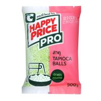 ราคา บิ๊กซี แฮปปี้ไพรซ์ โปร สาคูเขียวเม็ดเล็ก 500 ก. (8851583016405)
