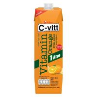 ซี-วิต วิตามิน ออเร้นจ์ สูตรน้ำตาลน้อยกว่า 1 ล.