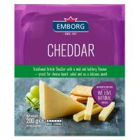 EMBORG Cheddar Cheese 200 g.