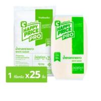 ราคา บิ๊กซี แฮปปี้ ไพรซ์ โปร น้ำตาลทรายขาว 1 กก. แพ็ค 25 (8858877700736)