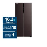 โตชิบา ตู้เย็น ไซด์ บาย ไซด์ รุ่น GR-RS600WI-PMT(37) ขนาด 16.2 คิว สีเท (6940461934893)
