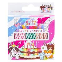 ราคา ลัคกี้ แคนเดิล เทียนวันเกิดเล็ก 24 เล่ม คละสี (8851464009687)
